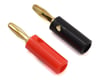 Image 1 for E-flite Gold Banana Bullet Plug Set w/Screws