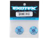Image 2 for Exotek 22mm 1/8 XL Aluminum Wing Buttons (2) (Blue)