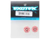 Image 2 for Exotek Flite V2 16mm Aluminum Wing Buttons (2) (Red)