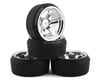 Image 1 for Firebrand RC Highfive XDR9 5° Pre-Mounted Slick Drift Tires (4) (Chrome)
