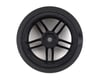 Image 2 for Firebrand RC Icestar XD9 0° Pre-Mounted Slick Drift Tires (4) (Black)