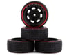 Image 1 for Firebrand RC Promag 15-D2T Pre-Mounted Drift Tires (Red) (4)