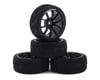 Image 1 for Firebrand RC Turbine RT3 Pre-Mounted On-Road Tires (4) (Black)