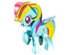Image 1 for Fascinations 334 : Metal Earth My Little Pony Rainbow Dash 3D Metal Model Kit
