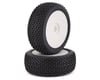 GRP Tires Atomic Pre-Mounted 1/8 Buggy Tires (2) (White) (Medium)