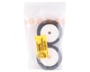 Image 3 for GRP Tyres Sonic Pre-Mounted 1/8 Buggy Tires (2) (White) (Soft)