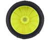 Image 2 for GRP Tires Cubic Pre-Mounted 1/8 Buggy Tires (2) (Yellow) (Extra Soft)