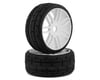 Image 1 for GRP Tires GT - TO1 Revo Belted Pre-Mounted 1/8 Buggy Tires (White) (2) (S2)
