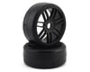 Image 1 for GRP Tires GT - TO2 Slick Belted Pre-Mounted 1/8 Buggy Tires (Black) (2) (S7)