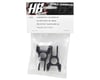 Image 2 for HB Racing Aluminum Rear Hub Carrier Set