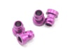 Image 1 for HB Racing Shock End Ball Purple Cyclone (4)