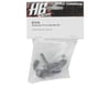 Image 2 for HB Racing Aluminum Front Spindle Set