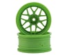 Image 1 for HPI 12mm Hex 52x26mm Tech 7 1/10 Wheel (Green) (6mm Offset) (2)