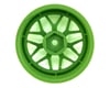 Image 2 for HPI 12mm Hex 52x26mm Tech 7 1/10 Wheel (Green) (6mm Offset) (2)