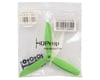 Image 2 for HQ Prop 6x4.5x3 Propeller (Green) (2) (CW)