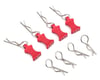 Related: Hot Racing 1/10 Aluminum EZ Pulls w/Body Clips (Red) (4)