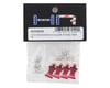 Image 2 for Hot Racing 1/10 Aluminum EZ Pulls w/Body Clips (Red) (4)