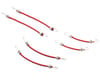 Image 1 for Hot Racing 1/10 Scale Bungee Cord Set (Red/Black) (6)