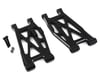 Hot Racing Super Rock Rey Aluminum Lower Front Suspension Arm Set (Black) (2)