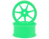 Integra AVS Model T7 High Traction Drift Wheel (Green) (2) (5mm Offset)