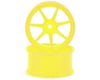 Integra AVS Model T7 High Traction Drift Wheel (Yellow) (2) (5mm Offset)