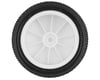 Image 2 for JConcepts Fuzz Bite LP 2.2" Pre-Mounted 4WD Front Buggy Tire (White) (2) (Pink)