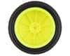 Image 2 for JConcepts Fuzz Bite LP 2.2" Pre-Mounted 4WD Front Buggy Tire (Yellow) (2) (Pink)