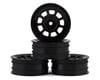 Related: JConcepts 9 Shot 2.2 Dirt Oval Front Wheels (Black) (4) (B6.1/XB2/RB7/YZ2)