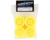 Image 2 for JConcepts 9 Shot 2.2 Dirt Oval Rear Wheels (Yellow) (4) (B6.1/XB2/RB7/YZ2)