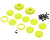 Image 3 for JConcepts Aggressor 2.6x3.8" Monster Truck Wheel (Yellow) (2) w/17mm Hex