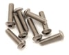 Image 1 for Kyosho 3x12mm Titanium Button Head Hex Screw (8)