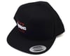 Image 1 for Kyosho Snap Back Flat Bill Hat (Black) (One Size Fits Most)