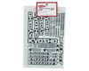 Image 2 for Kyosho ZX7 Decal Sheet