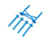 Image 1 for Losi Rear Body Support and Body Posts, Blue: LMT