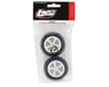 Image 3 for Losi Mini JRX2 Pre-Mounted Rear 4 Row Tire (White) (2)