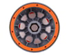 Image 2 for Losi DBXL-E 2.0 4.75" 1/5 Beadlock Wheels w/24mm Hex (Silver/Orange) (2)