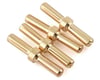 Image 1 for Maclan 4mm Gold Serial Bullet Connectors (4)