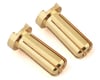 Image 1 for Maclan Max Current 5mm Low Profile Gold Bullet Connectors (2)