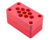 Image 1 for Maxline R/C Products 8x4.5x4" Foam Car Stand (Red) (1/8 Truggy)