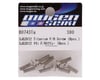 Image 2 for Mugen Seiki 3x12mm Titanium Flat Head Screw (8)