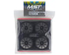 Image 4 for MST TCR RS "17" Touring Car Wheels (Black) (4) (+1mm Offset)
