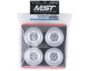 Image 4 for MST 60D 1.9" Crawler Wheel (Flat Silver) (4) (+5)
