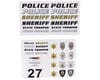 Image 1 for MyTrickRC Police/Sheriff Decal Set