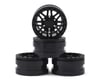 Pit Bull Tires Raceline Ryno 1.55 Aluminum Beadlock Crawler Wheels (Black) (4)