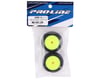Image 3 for Pro-Line Mini-B Front Pre-Mounted Wedge Carpet Tire (Yellow) (2) (Z3)