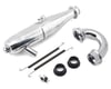 Image 1 for ProTek RC 2100 Tuned Exhaust Pipe w/85mm Manifold (Welded Nipple) (EFRA2155)