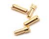 Image 1 for ProTek RC 3.5mm "Super Bullet" Gold Connectors (2 Male/2 Female)
