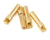 Image 1 for ProTek RC 4.0mm "Super Bullet" Solid Gold Connectors (4 Male)