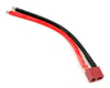 Image 1 for ProTek RC T-Style Ultra Plug Female Battery Pigtail (10cm, 14awg wire) (1)