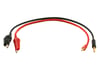 Image 1 for ProTek RC Heavy Duty (14awg) Charge Lead (Alligator Clips to 4mm Banana Plugs)